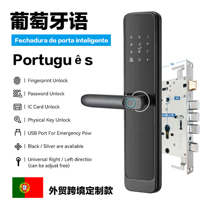 Card-swipe fingerprint lock K13PTY