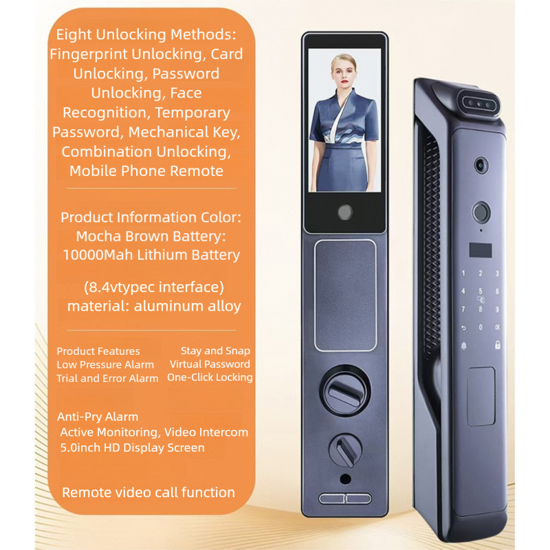 3D Face Recognition Smart Lock 915