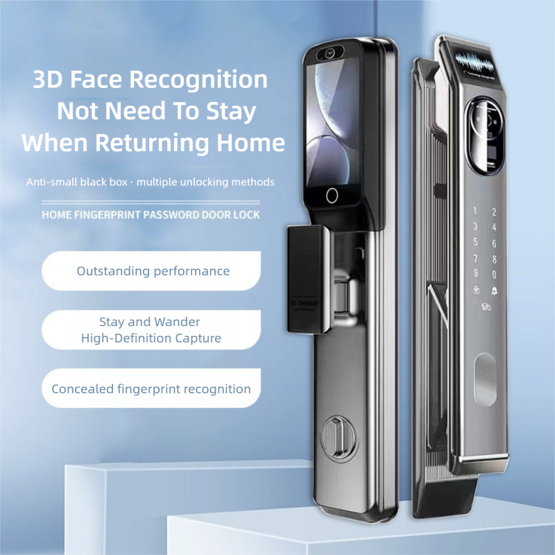 Face recognition fingerprint lock Q7 fully automatic intelligent lock