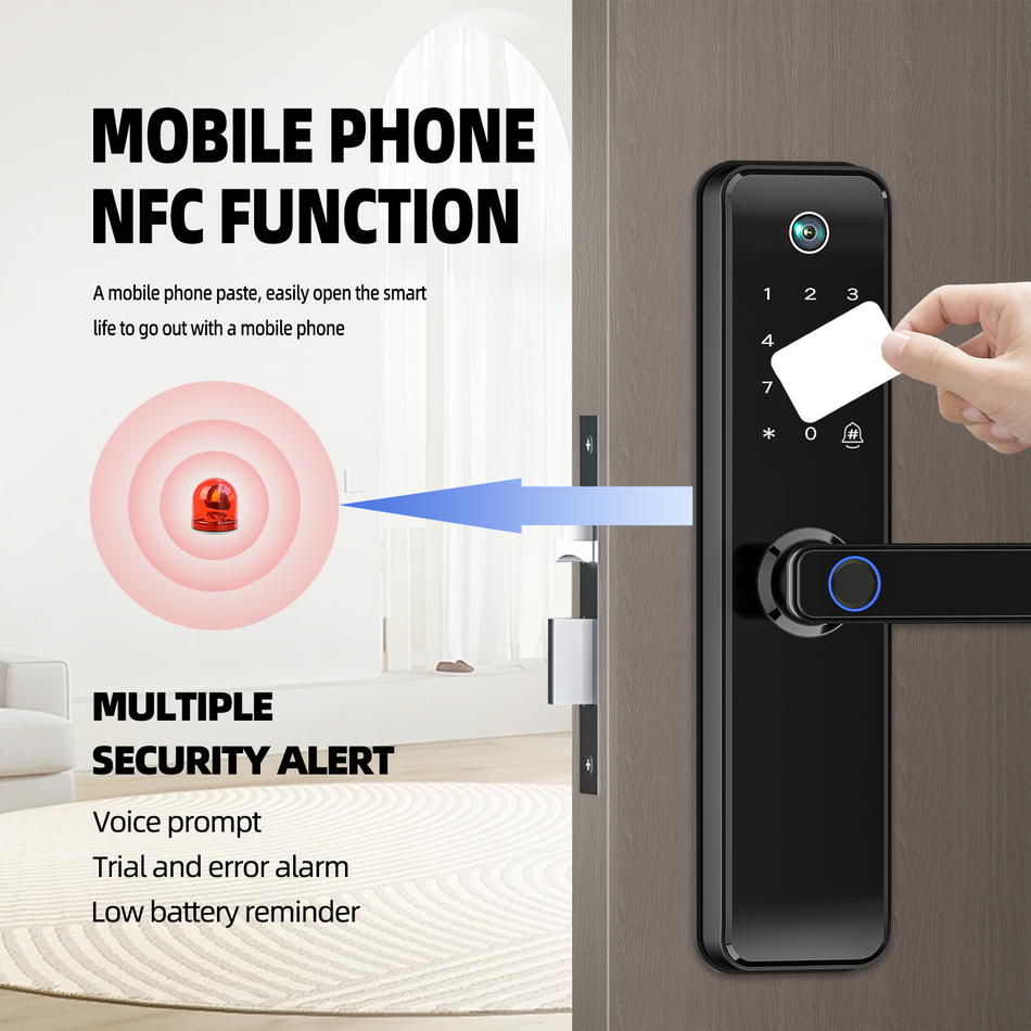 Cat Eye TUYA Fingerprint Lock RF-515