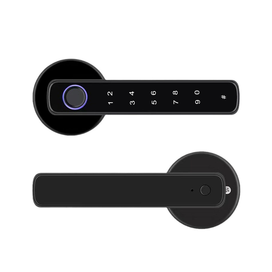 Door handle with fingerprint lock CL-01