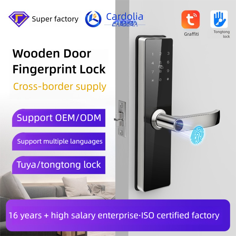 Tuya One Grip Open Fingerprint Lock 2062Zm