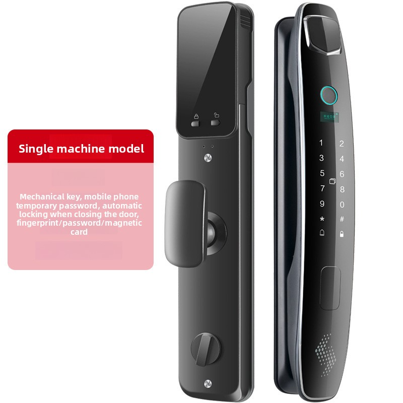 Fully automatic face recognition/fingerprint lock CS7