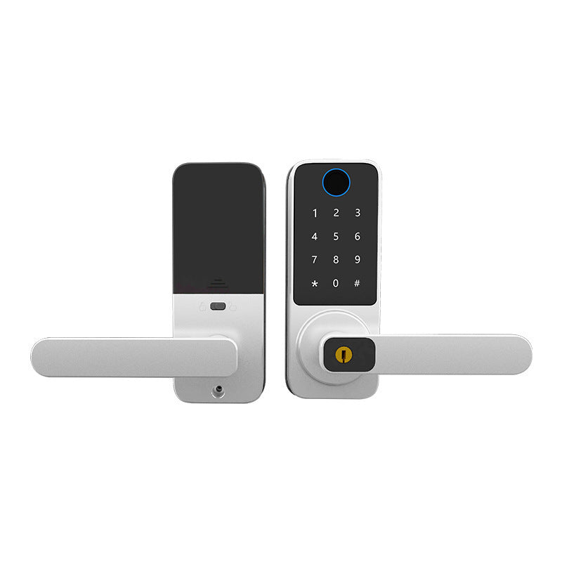Bluetooth six-in-one password card swiping fingerprint lock 718